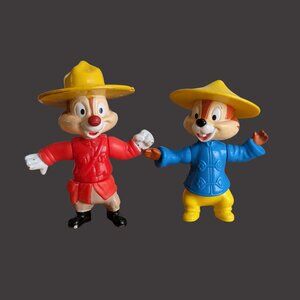 10/$25 Vintage 1994 McDonald’s Disney EPCOT Center Chip ’n’ Dale Happy Meal